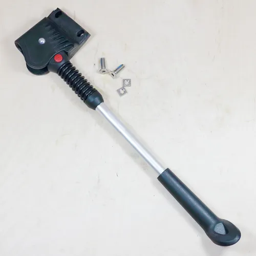 Hebie Hinterbauständer 661 FIX 40 / 662 lite FIX 40 aus Aluminium - Seitenständer aus leichtem Aluminium, ideal für stabile Standfestigkeit Ihres Fahrrads.