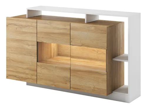 Moderne Kommode Anrichte Sideboard mit LEDs