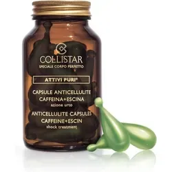 Collistar Pure Actives Anticellulite Kapseln - Shock Treatment 56 ml - Ganzkörperpflege mit innovativer Formel, die effektiv gegen Cellulite wirkt und die Haut strafft.