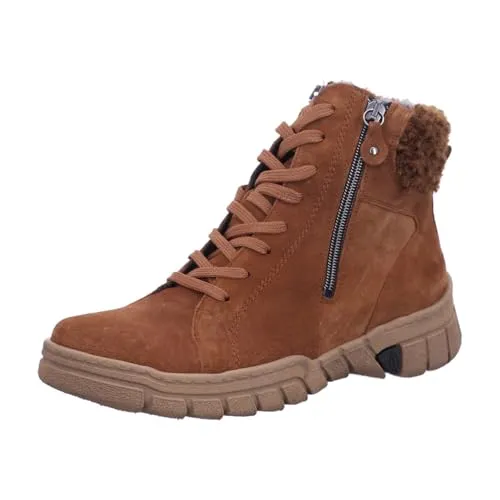 Waldläufer 904802-200 Order Cosy Cognac Gr. 40.5 - Wanderschuhe mit optimaler Passform und bequemem Fußbett, ideal für lange Wanderungen und Outdoor-Aktivitäten.