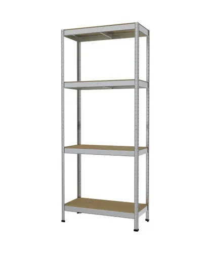 Schwerlastregal 180 x 75 x 35 cm mit 4 Holzböden