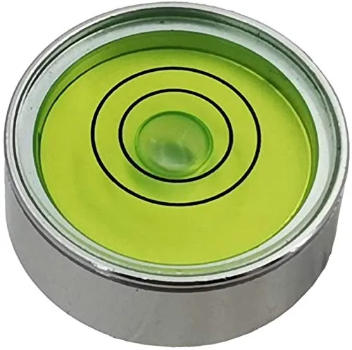 UMEI Aluminium-Wasserwaage, 25 x 10 mm, hohe Präzision, grüne Wasserwaage für horizontale Messung