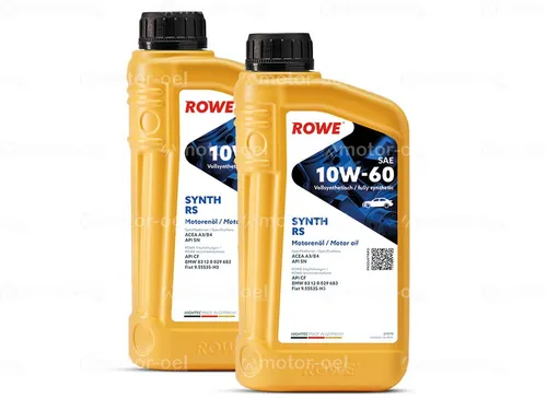 Liter (2x1L) ROWE HIGHTEC SYNTH RS SAE 10W-60 2