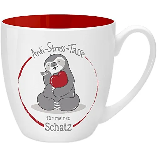 Kaffee- & Teebecher Rot von GRUSS & CO