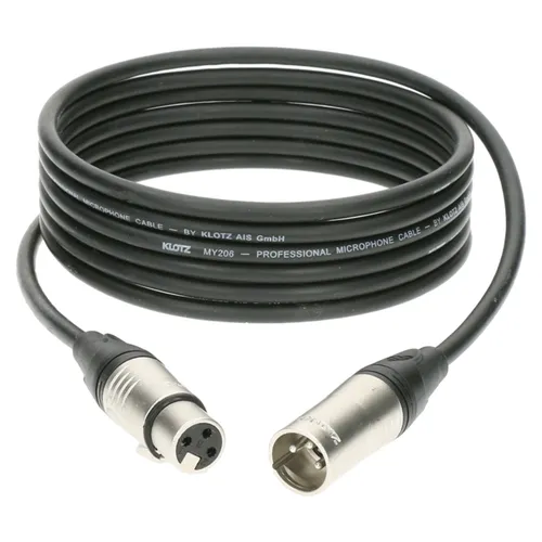 Klotz M1K1FM0300 Mikrofonkabel 3 m schwarz von Klotz