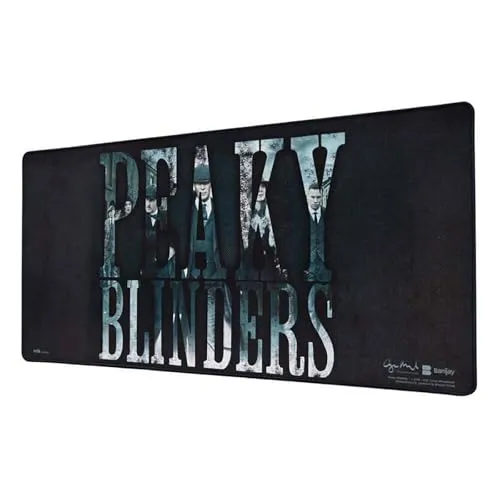 Grupo Erik Gaming Mauspad XXL Peaky Blinders Gaming Mousepad XXL rutschfest und Wasserabweisend Mauspad Groß