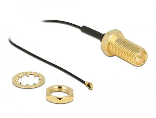DELOCK Antennenkabel RP-SMA Bu Einbau > MHF 4 St 0.81 von Delock