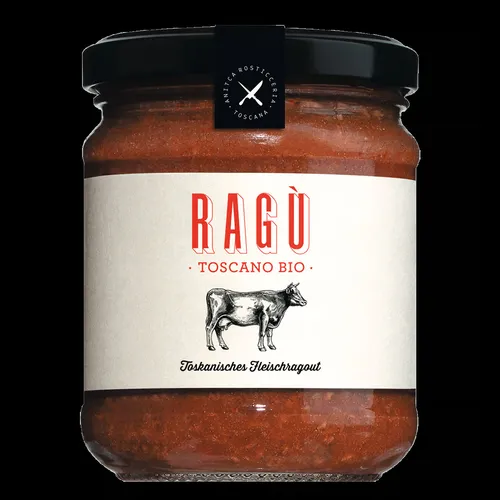 Wildspezialitäten Ragù Toscano, Bio / Fleischragout 190 gr.