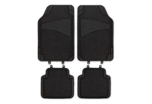 Floordirekt Fußmatte Universal Autofußmatten Baja, Autoschutzmatte, Schmutzfangmatte, Standard Fußmatte, PVC