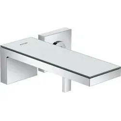 Axor MyEdition Einhebel-Waschtischmischer Unterputz - Chrom / Spiegelglas - Elegante Waschtischarmatur mit innovativem Design, ideal für moderne Badezimmer und sorgt für einen stilvollen Wasserfluss.