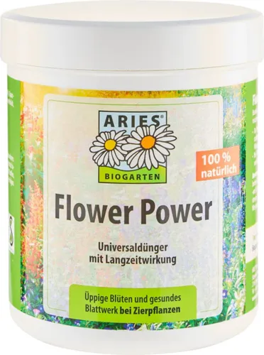 ARIES Flower Power 400 g – Pflanzlicher Blumendünger