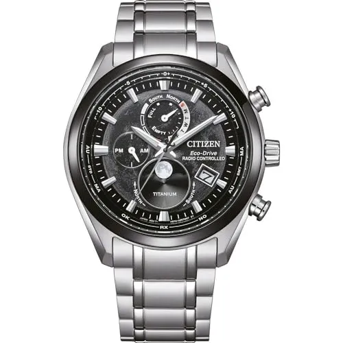 Citizen BY1018-80E Eco-Drive Mondphase Funkuhr von CITIZEN