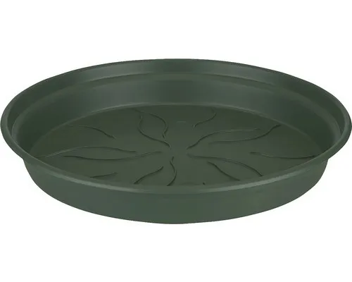 Blumentopf Untersetzer Elho Green Basics Kunststoff Ø 45 cm H 6 cm dunkelgrün