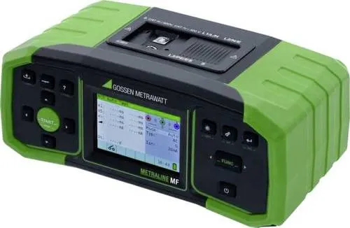 Gossen Metrawatt METRALINE MF Installationstester - Sonstige, mobiler Installationstester mit Farbdisplay, intuitiver Bedienung und Speichermöglichkeit für bis zu 1000 Messwerte.