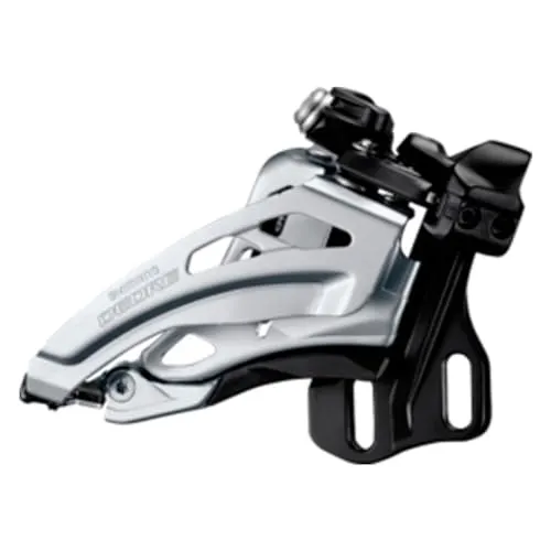 SHIMANO Deore FD-M617 Umwerfer - Fahrradkomponenten für präzises Schalten, Side Swing Technologie für optimale Kettenführung und geringeren Kraftaufwand.
