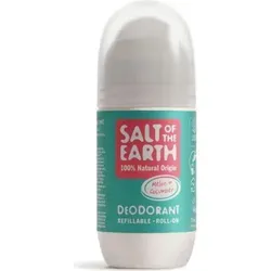 Salt Of The Earth Natural Deodorant Roll On, Melon & Cucumber (75 ml)