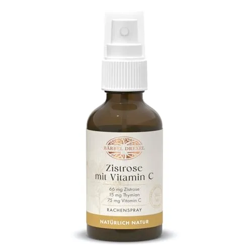 Zistrose mit Vitamin C Rachenspray