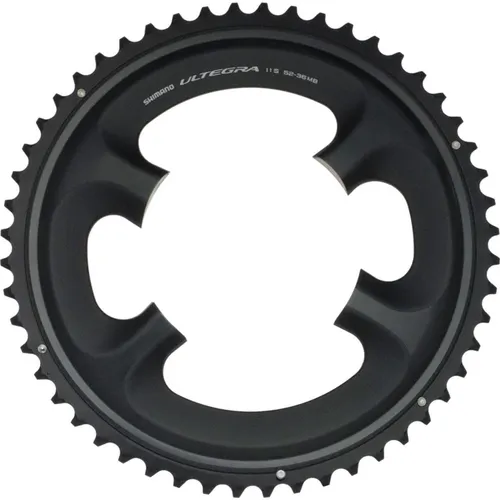 Shimano FC-6800 Kettenblatt 52T-MB - Kettenblätter für präzise Schaltvorgänge beim Radfahren, leicht und langlebig mit nur 200g Gewicht, ideal für sportliche Radfahrer.