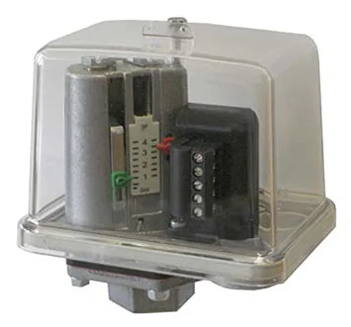 Condor MDR-F 8H-S Druckschalter - Leitungsschutzschalter mit Einschaltdruck von 0,2 bis 7,5 bar, ideal als Druckwächter für zuverlässige Drucküberwachung in verschiedenen Anwendungen.