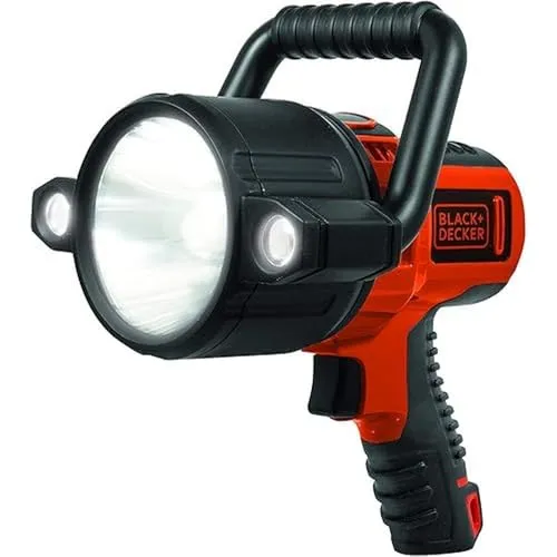 Black & Decker Wiederaufladbare LED-Taschenlampe 10 W, 750 Lumen