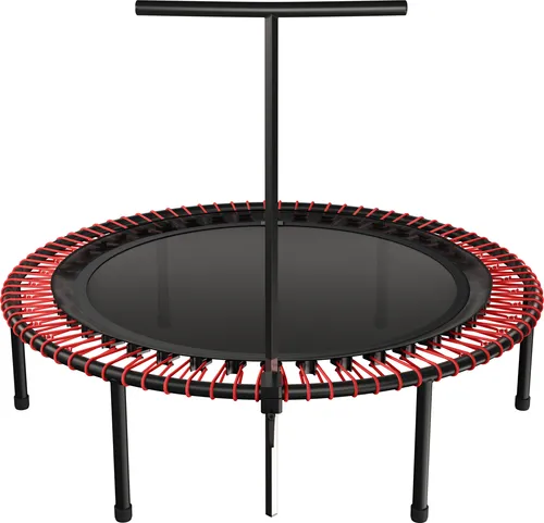 bellicon Fitness Trampolin 125cm (Rot) mit T-Stange