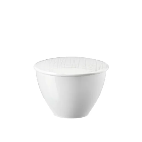 Rosenthal Zuckerdose, Weiß - Eleganz für jeden Tisch - Zuckerdose aus hochwertigem Porzellan, spülmaschinen- und mikrowellengeeignet. Ideal für moderne Dining-Kultur und als perfektes Geschenk.