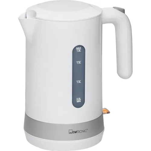 Clatronic Wasserkocher schnurlos WK 3452 (1.80 l) - Schnurloser Wasserkocher mit 1,80 l Fassungsvermögen, ideal für schnelle Teezubereitung und energieeffizient im Einsatz.