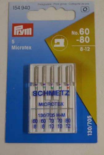 Overlocknadeln 80 - 90 NEU Prym 154970 Coverlock Overlock Maschinennadeln