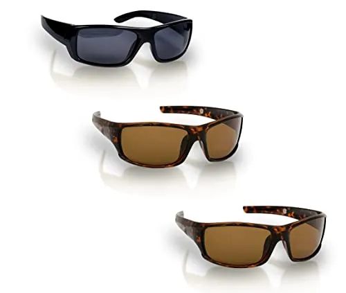 Mediashop HD Polar View - Polarisierte Sportbrille für Damen & Herren - Sportbrille mit UV400 Schutz, reduziert Blendung und bietet lebendige Farben. Ideal für Outdoor-Aktivitäten wie Radfahren oder Bergsport. Ergonomisches Design für optimalen Tragekomfort.