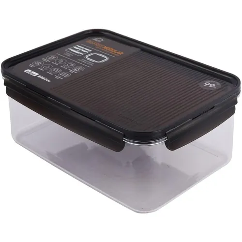 Lock&Lock Modular LBF407 Frischhaltedose 3,5L - Tritan, mikrowellengeeignet - Frischhaltedosen für nachhaltige Lebensmittelkonservierung, luftdicht, stapelbar und ideal zum Aufbewahren von Resten, schützt vor Verderb und Gerüchen.