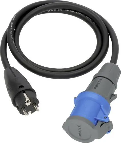Brennenstuhl CEE Adapterkabel 230V 1,5m in blau von brennenstuhl