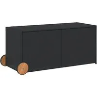 vidaXL Gartentruhe mit Rollen