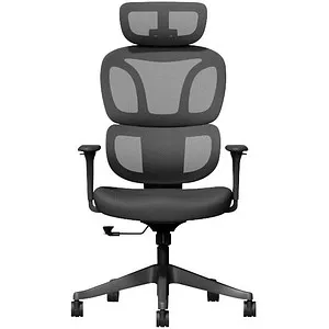 Produktbild FlexiSpot Bürostuhl BS5B schwarz mit Kopfstütze