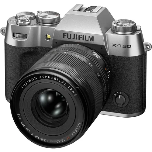 Fujifilm X-T50 + 16-50mm f2.8-4.8 R LM WR - Kompakte spiegellose Systemkamera mit erstklassiger Bildqualität und vielseitigem Objektiv im Set