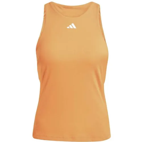 adidas Damen Tanktop Y-TANK PUOR S - Sportliches Damen Tanktop für Tennis und intensive Trainingseinheiten. Mit integrierter Unterstützung und optimaler Belüftung für höchste Bewegungsfreiheit und Komfort.