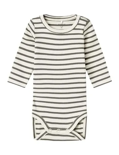 Name It Langarmbody NBNBANI LS BODY beige 80