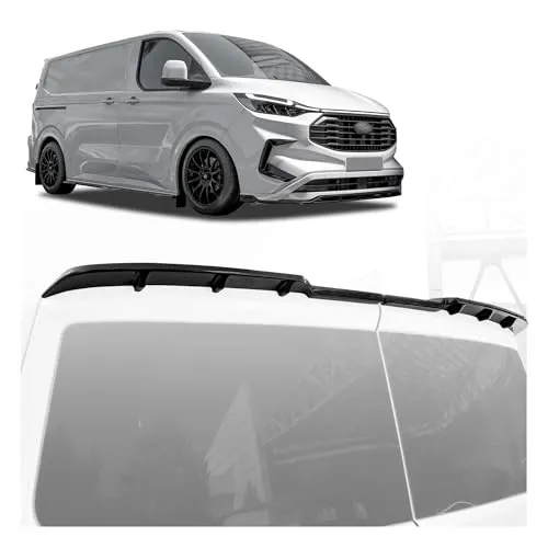 CHROMEMASTER | Dachspoiler Heckspoiler Kompatibel mit Ford Transit Custom 2023+; Auto Zubehör