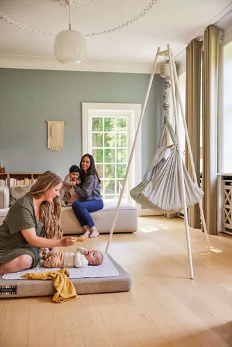 Membantu Wiegenständer Premium für Federwiege