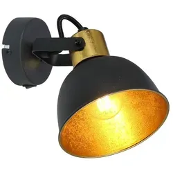 GLOBO 54655-1 WANDLEUCHTE WANDLAMPE WANDSTRAHLER METALL FLURLAMPE FLUR 80414688