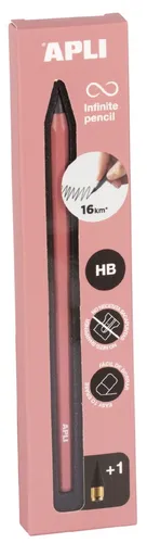 APLI Ewiger Bleistift Infinity rosa