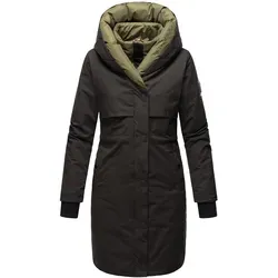 Navahoo Damen Mantel Snowelf Black in schwarz von NAVAHOO