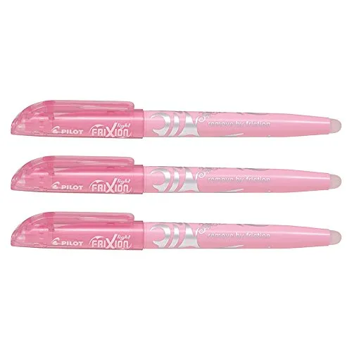 PILOT Frixion Light Pastellpink 3er-Set von PILOT