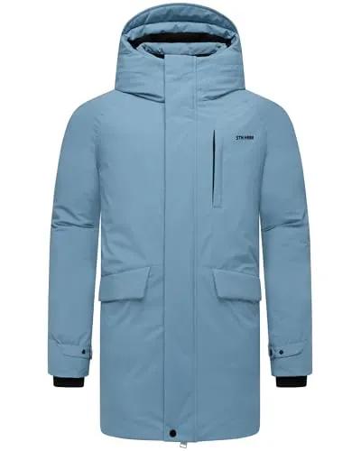 Produktbild STONE HARBOUR Herren Wintermantel Emriis XX Frosty Blue Gr. XXL