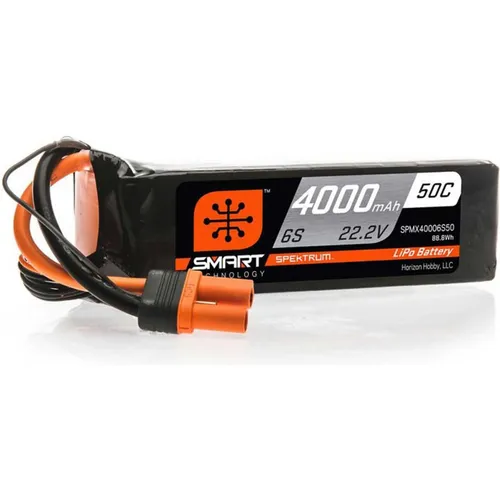 22.2V 4000 mAh 6S 50C Smart LiPo-Akku IC5 - Hochleistungsakku für Drohnen, ideal für längere Flugzeiten und optimale Leistung