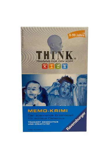 Think Kids Memo-Krimi - Gesellschaftsspiel für kreative Detektive, spannende Geschichten auf dem geheimnisvollen Dachboden warten darauf, erzählt zu werden!