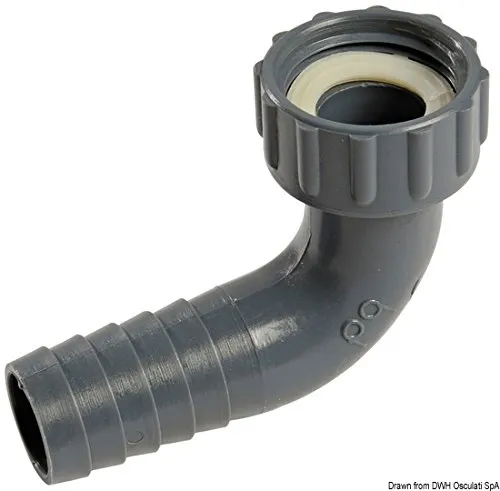 Osculati 90° Schlauchanschluss Innengewinde 11/4 x 30 mm