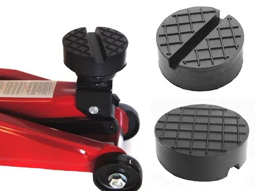 65x25mm mit Nut +Wa Gummiauflage Gummiklotz Gummiauflagen Wagenheber Hebebühnen