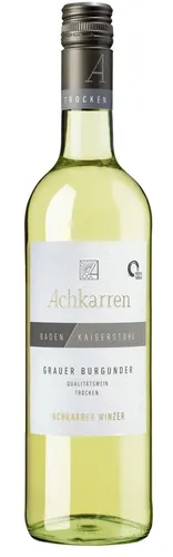 Achkarrer Weißwein Grauer Burgunder trocken 0,75 L