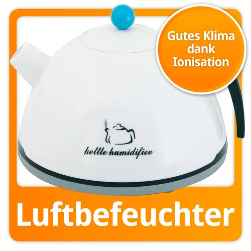 Luftbefeuchter Luftreiniger Ionisator Allergiker Luftverbesserer Clean Air 20qm