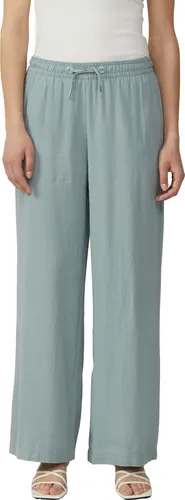 QS Leinenhose Sommerhose mit Gummizug in Grün 34 in grün von s.Oliver